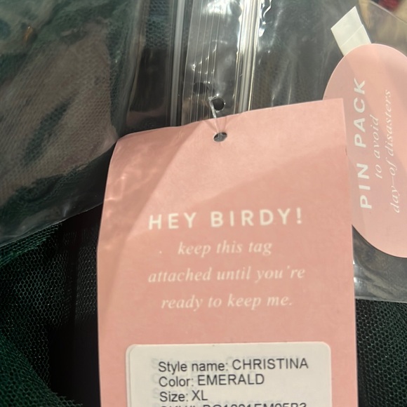 Can be worn so many ways CONVERTIBLE DRESS size XL GREEN brand new - Picture 17 of 17